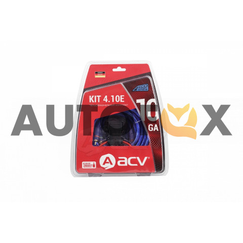 ACV KIT 4.10E Комплект проводов 4-кан усил-ля 10AWG