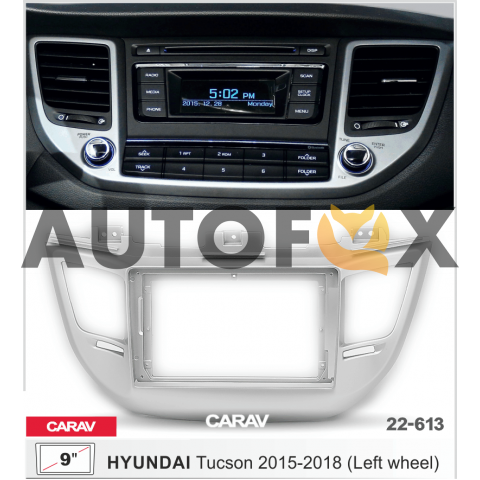 Carav 22-613: 9" HYUNDAI Tucson 2015-2018