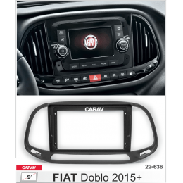 Carav 22-636: 9" FIAT Doblo 2015+