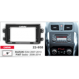 Carav 22-958: 9" FIAT Sedici 2006-2014 / SUZUKI SX4 2007-2014