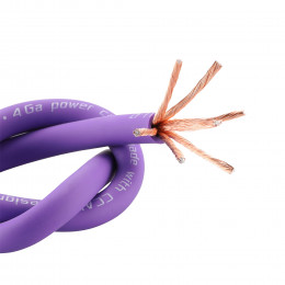 DL Audio Barracuda Power Cable 4 Ga Purple (в бухте 50 метров)