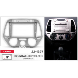 Carav 22-1397: 9" HYUNDAI I-20 кондиц. серебро 2009-2012