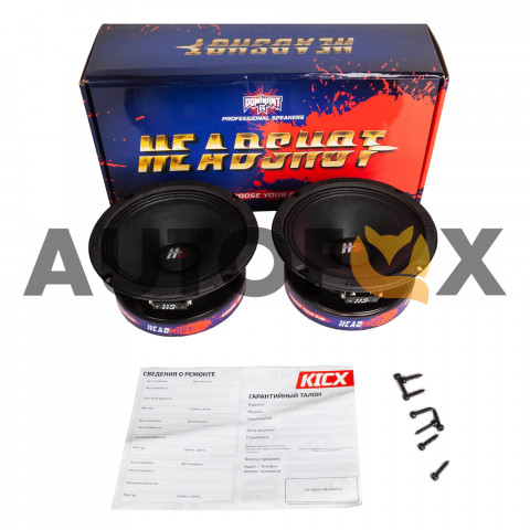 Kicx HeadShot Dominant 65 RMS-200Вт (16см Эстрадные динамики)