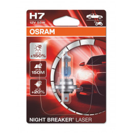 Osram Night Breaker Laser H7 +150% 55W 12V 64210NL-HCB Лампа галоген (2шт комплект) 